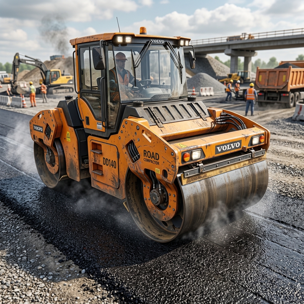 3D Road Roller